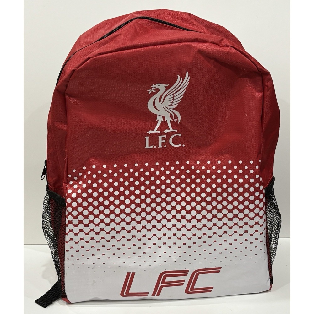 Liverpool FC Official Licensed Fade Backpack Red School Travel Book Bag New